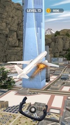 Sling Plane 3D - Sky Crash Jet Скриншот 8