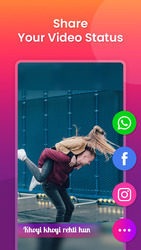 Indian Short Video Status App Скриншот 3