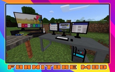Мод на мебель. Мебель мод для Майнкрафт Скриншот 7