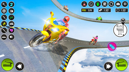 Bike Stunt 3D Bike Racing Game Скриншот 1
