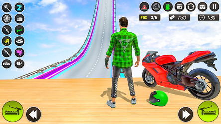 Bike Stunt 3D Bike Racing Game Скриншот 8