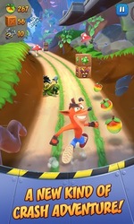 Crash Bandicoot: On the Run! Screenshot 1