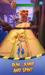 Crash Bandicoot: On the Run! Screenshot 2