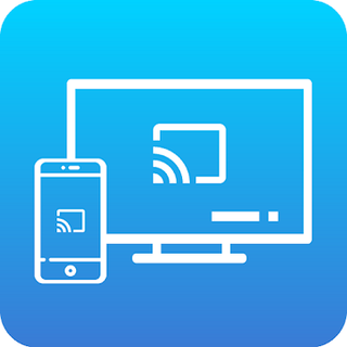 Cast to TV, Chromecast app, Screen Mirroring Иконка