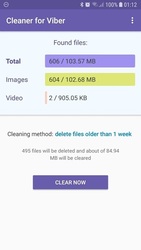Очистка памяти для Viber Скриншот 1