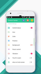 Control Center-Android Panel . Скриншот 6