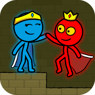 Red and Blue Stickman : Animation Parkour Icon
