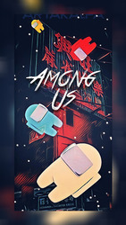 AmongLock - Among Us Lock Screen of Reactor Style Скриншот 7