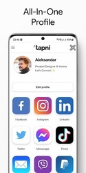 Tapni - Digital Business Card Скриншот 2