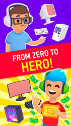 Idle Streamer: Tuber игра Скриншот 4