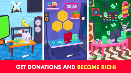 Idle Streamer: Tuber игра Скриншот 6