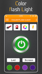 Color flash light : Torch LED Light Screenshot 1