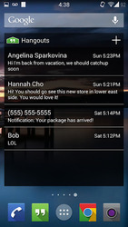 Hangouts Widget Screenshot 3