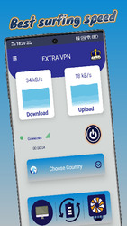 Extra VPN : Fast Secure Proxy Free Скриншот 1