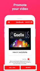 SubsBooster - Sub4Sub - Subscribers, Views & Likes Скриншот 5