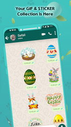 Happy Easter GIF : Easter Stickers For Whatsapp Скриншот 2