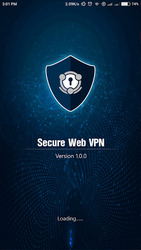 Secure Web VPN Screenshot 1