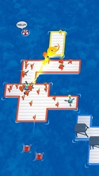 War of Rafts: Crazy Sea Battle Screenshot 1