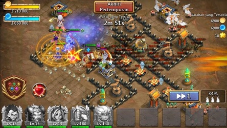 Castle Clash: Regu Royale Screenshot 1