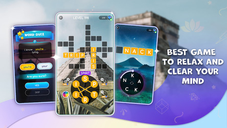 Calming Crosswords WordPuzzle Screenshot 2