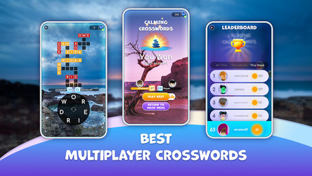 Calming Crosswords WordPuzzle Screenshot 3