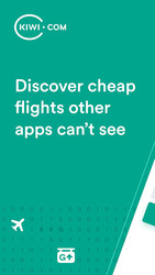 Kiwi.com - Book Cheap Flights Screenshot 1