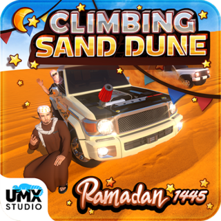 Climbing Sand Dune OFFROAD Icon