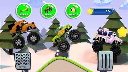 Monster Trucks Game for Kids 2 Screenshot 6