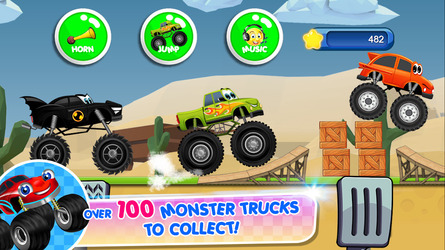 Monster Trucks Game for Kids 2 Screenshot 8