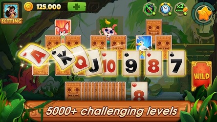 Solitaire Tripeaks: Card Games Скриншот 1