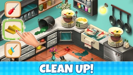Manor Cafe — игры «три в ряд» Скриншот 1