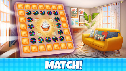Manor Cafe — игры «три в ряд» Скриншот 8