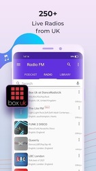 Radio FM - UK Radios, Podcasts Скриншот 1