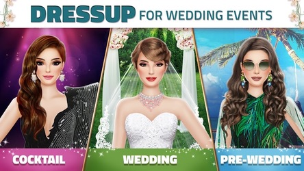Super Wedding Dress Up Stylist Скриншот 6