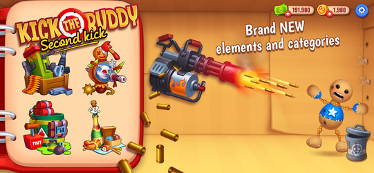 Kick the Buddy: Second Kick Скриншот 2