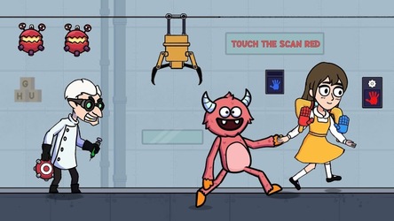 I'm not Blue Monster: Rainbow Скриншот 1