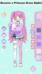 Vlinder Princess Dress up game Screenshot 4