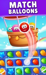 Balloon Pop: три в ряд игры Скриншот 1