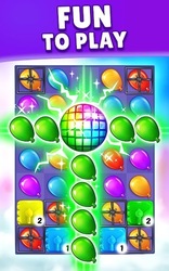 Balloon Pop: три в ряд игры Скриншот 4
