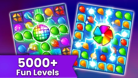 Balloon Pop: три в ряд игры Скриншот 8
