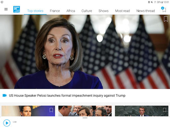 FRANCE 24 - Info et actualités Скриншот 4