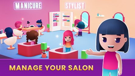 Idle Beauty Salon Tycoon Скриншот 7
