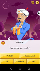 Akinator Скриншот 2