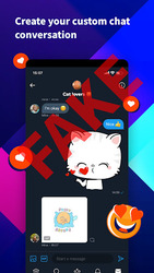 iFake: Fake Chat Messages Screenshot 1