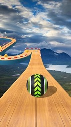 Extreme Rolling Ball Game Скриншот 3