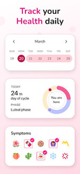 My Calendar - Period Tracker Screenshot 3