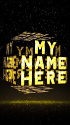 3D My Name Live Wallpaper Screenshot 5