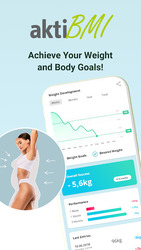 Weight Tracker, BMI - aktiBMI Screenshot 1