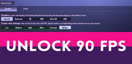 90 FPS & IPAD VIEW (GL,KR,IN) Screenshot 2