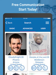 Christian Dating Chat App RU Скриншот 8